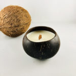 Κερί σε φυσικό κέλυφος καρύδας, roasted coconut