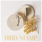 Ξύλινη σφραγίδα bird