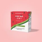 Shampoo Bars, 3 in 1 kids bar - watermelon