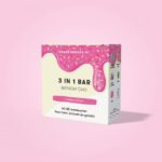 Shampoo Bars, 3 in 1 bar - birthday cake